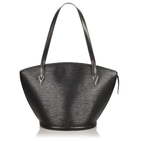 louis vuitton black epi saint jacques gm long strap|Louis Vuitton Epi Saint Jacques Bag .